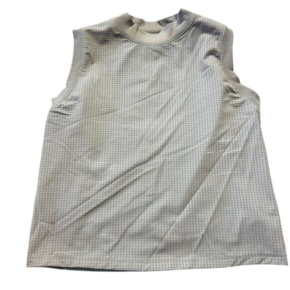 Calia Bubble Mesh Yoga Tank Workout Shirt Active Wear Gray Green Women's XS - Picture 1 of 4